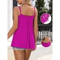 thumbnail image 2 of ANFERRY Camisoles for Women Loose Fit Adjustable Straps Tank Tops with Built in Bra Scoop Neck High Elastic Cami Shirts, 2 of 7