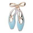 thumbnail image 2 of Xinyolin Women Brooch Elegant Ballet Shoe Shape Clothing Brooch Jewelry Accessories for Hat Scarf Dress Coat Decor, 2 of 8