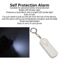 thumbnail image 3 of Alarma de autoprotección alerta de pasador de tracción sonido portátil con batería luz estroboscópica LED silbato de sirena de seguridad para niños ANGGREK Otros, 3 of 8