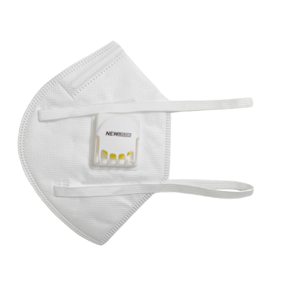 FFP2 Folding Face Masks Disposable Adults - 25 PCS 5 Layer Protection Dust Breathable Comfortable Respirator