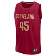thumbnail image 2 of Men's Fanatics Donovan Mitchell Wine Cleveland Cavaliers Fast Break Replica Player Jersey - Icon Edition, 2 of 3