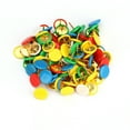 thumbnail image 3 of ETHZZLE 300pcs Flat Rounded Pushpin Assorted Color Plastic for Bulletin Board Accessory Pinning Schedules, 3 of 5