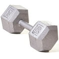 thumbnail image 1 of Solid Hex Dumbbell - 50 lb., 1 of 3