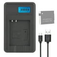 thumbnail image 1 of Cargador de batería de una sola ranura para NL, NB-6L Cargador de batería USB de una sola ranura para NL Cargador de batería con pantalla LCD Características líderes en su clase, 1 of 9