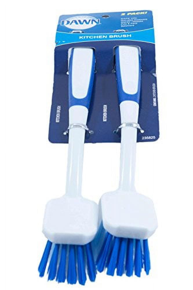 Dawn PowerClean Fillable Kitchen Brush - Blue/White, 1 ct - Kroger