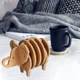 thumbnail image 4 of Vaidha Animals With Animals Shaped Table Mat For Drinks Cup Mug Mat Home Decoration Personalize Gift, 4 of 7