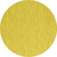 thumbnail image 1 of Ahgly Company Indoor Round Abstract Yellow Contemporary Area Rugs, 8' Round, 1 of 4