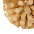 thumbnail image 5 of DecMode Brown 7" Handmade Tree Trunk Inspired Wood Orbs & Vase Filler (2 Count), 5 of 9