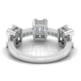 thumbnail image 2 of 0.6 TCW Solid 18 Kt Gold SI Clarity HI Color Baguette Diamond Proposal Ring, 2 of 2