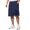 Dark Blue, variant on WILLBEST Men's Swimwear Men's Summer Fashion Beach Shorts with Tree Print Casual Athletic Shorts For Ocean Activities and Outdoor Sports