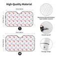thumbnail image 3 of Bingfone Red Squirrel And Blue Rabbit Car Windshield Sun Shade Protector Keep Your Vehicle Cool Sun Shield Visor Cover Foldable for Car Truck SUV-Small, 3 of 8