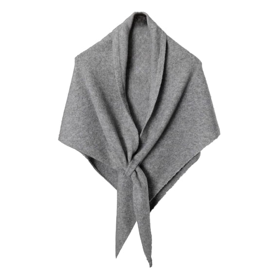 COOLHOOD Elegant Triangular Scarf For Women Winter Shawl Wrap Soft Warm Fashionable Neck Cover