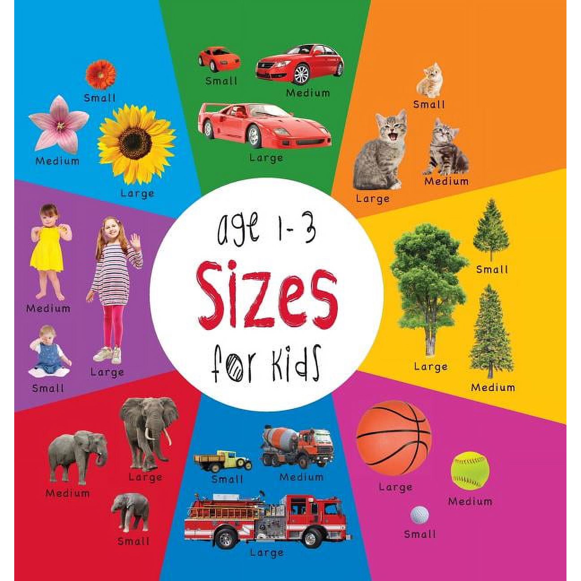 Sizes for Kids age 1-3 (Engage Early Readers: Children s Learning Books) with FREE EBOOK (Hardcover)