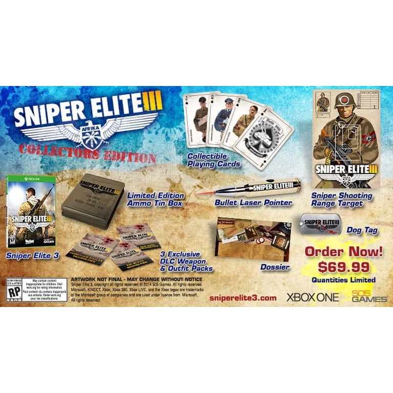 Sniper Elite III: Collector's Edition for Xbox One - Walmart.com