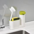thumbnail image 3 of Juego de limpiador de baño, estante, nuevos suministros de cocina, caja de almacenamiento multifuncional, fregadero, desinfectante de manos, jabón líquido verde Sailing Electrónica, 3 of 4