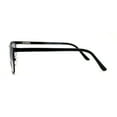 thumbnail image 3 of Mens 90s Fashion Metal Rim Rectangle Bifocal Light Sunglasses Reader Black +1.5, 3 of 4
