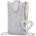thumbnail image 4 of ColoMX Bolso bandolera para teléfono, bolso bandolera para teléfono móvil, bolso bandolera para teléfono móvil, bolso bandolera para mujer con llavero, 4 of 7