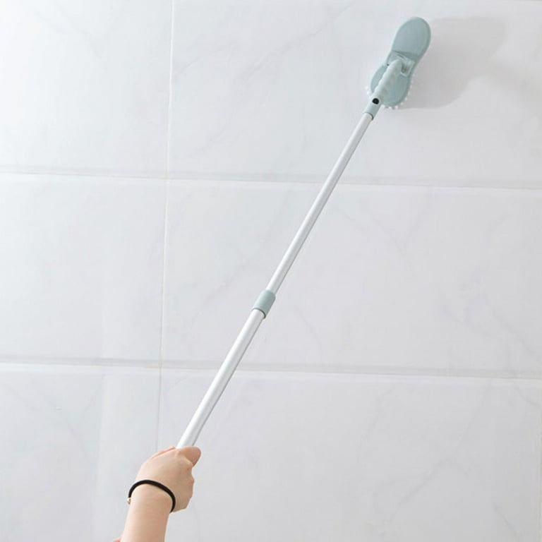 Floor Scrub Brush Shower Scrubber Cleaning Bath Tub And Tile Scrubber Brush  Long Handle Detachable Stiff Bristles For Cleaning Shower Bathroom Kitchen  Balcony Wall - Temu