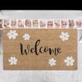 thumbnail image 3 of IH Casa Decor Natural Fibers Door Mat Welcome Daisy, 3 of 3