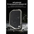thumbnail image 6 of 2 Buttons Key Cover Case, Zinc Alloy Metal Key Fob Case Protector Shell Compatible with Jeep Wrangler JL JLU Rubicon Gladiator JT Sahara JLU 2018-2021 2 Buttons, 6 of 7