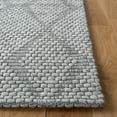 thumbnail image 3 of SAFAVIEH Marbella Aria Diamond Area Rug, Silver/Grey, 5' x 8', 3 of 8