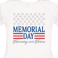 thumbnail image 4 of Inktastic Memorial Day- Honoring our Heroes Boys or Girls Long Sleeve Baby Bodysuit, 4 of 5