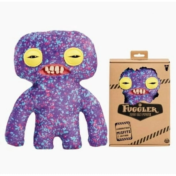 Creative Gifts Ugly Cute Toys,Funny Ugly Monster, Plush,Collectible, Toy (Pinch Monster - Purple)