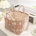 thumbnail image 4 of Parkeenn Boho Floral Laundry Baskets Large Capacity Fabric Storage Basket with Handles Collapsible Storage Baskets for Home Organization, 4 of 6