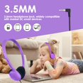 thumbnail image 4 of ZNXZXP Auriculares para niños a granel, paquete de 10 para la escuela, aula, estudiantes, niños, niños pequeños, niñas, adolescentes y adultos, juego de auriculares para estudiantes, computadora, cone, 4 of 5