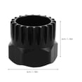 thumbnail image 2 of GAXIRE Universal Bike Bottom Bracket Tool for Repair Carbon Steel 1Set, 2 of 7