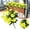 Yellow/1Pc/13.78", variant on 1Pc Artificial Petunia Flower Bouquet,Silk Fake Morning Glory Hanging Flowers,Outdoor Flowers,Artificial Outdoor Flowers,Simulation Plants for Home Decoration Garden Wall Arrangement,Hot Pink,13.78"