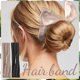 thumbnail image 1 of Diadema Ligera onlyliua Estampado Coreano de Flores en Forma de donut 2 unidades, 1 of 2