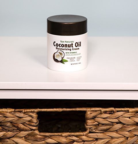 spa naturals coconut oil moisturizing cream walmart