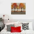 thumbnail image 4 of PIKWEEK Vintage Style Autumn Tree With Wood Grain Wall Art Picture Canvas Posters Print Modern Abstract Artwork Framed For Living Room Bedroom Wall Painting Home Decor, 4 of 4