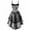 O-White, variant on Kcodviy Women Elegant Vintage Cap Gothic Clothing Men Boots Sleeves Brocade Bustier Corset Medieval Dress Women Green Top