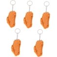 thumbnail image 1 of HAHDAXIA 2pcs Chicken Leg Chicken Wing Pendant Key Rings for Car Keys Realistic Fried Chicken Key Ring Food, 1 of 7