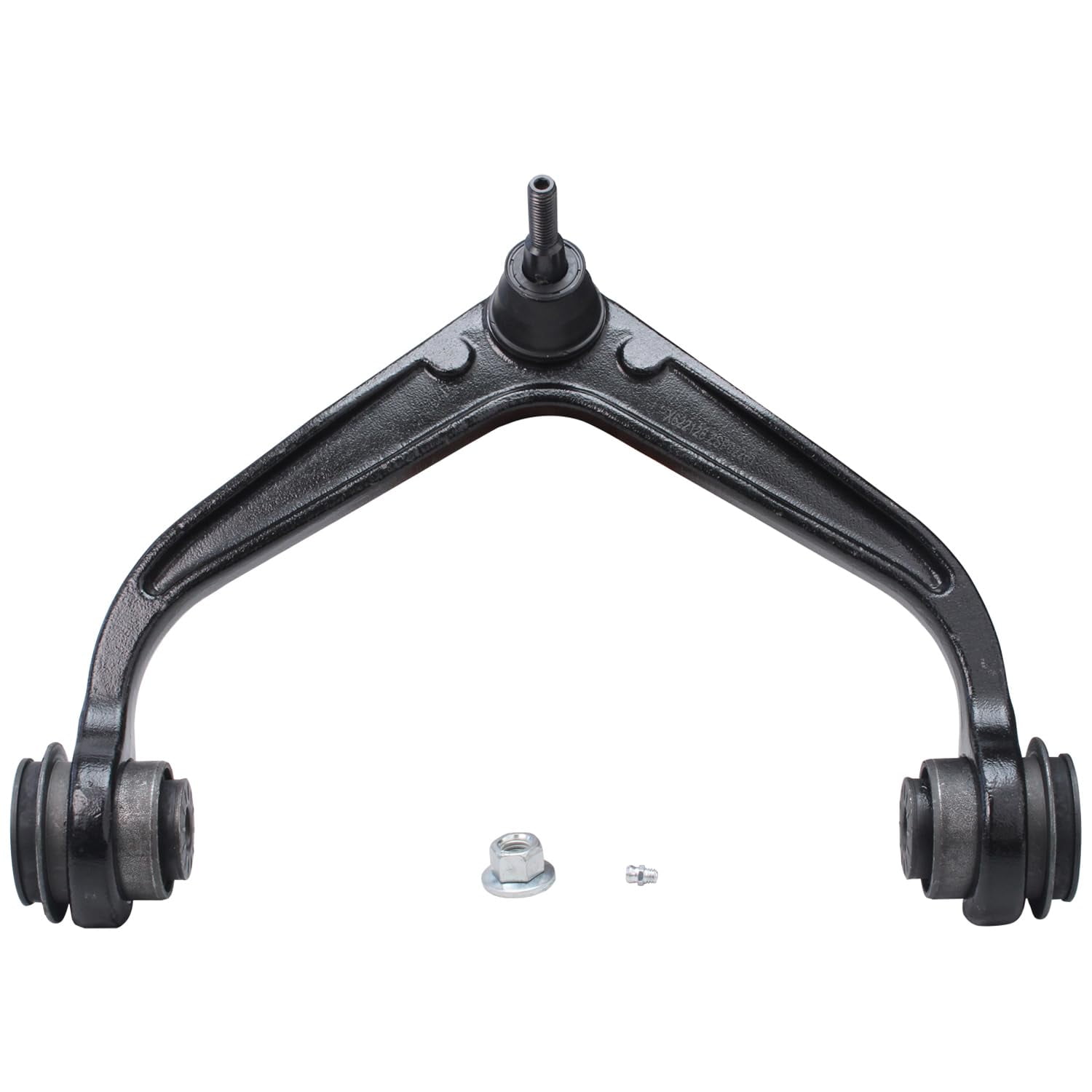 Detroit Axle - Front 2pc Control Arms for 11-19 Chevrolet Silverado GMC Sierra 2500 3500 HD, 2 Upper Control Arms w/Ball Joints Assembly 2011 2012 2013 2014 2015 2016 2017 2018 2019 Replacement