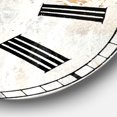 thumbnail image 3 of DesignArt A Woodland Walk into the Forest VI Large Wall Clock, 3 of 5