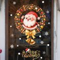 thumbnail image 1 of Pegatinas navideñas para ventana con dibujos animados de Papá Noel, árbol de Navidad, unicornio, calcomanías de vidrio, decoraciones navideñas para el hogar, Año Nuevo 2025, 1 of 2