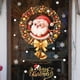 thumbnail image 1 of Pegatinas navideñas para ventana, calcomanía de cristal de dibujos animados de Papá Noel, árbol de Navidad, Feliz Navidad, Año Nuevo, decoraciones navideñas para el hogar, 2024, 1 of 2