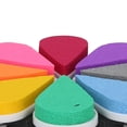 thumbnail image 3 of 8 Colors Petal Shape  Ink Pad, DIY Painting Accessory for Scrapbook, Schedule Book, Colorful, 3 of 7