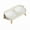 B, variant on Oricka Elevated Cat Bowls with Splash Proof Mat for Kitten Puppy, Raised Cat Bowl Stand Anti-Vomiting, 1 Wide Shallow Bowls, Whisker Friendly, 3.9" Tall