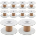 thumbnail image 2 of 10Pcs Empty Wire Spools Removable Paper Sewing Spools Thread Spools Embroidery Weaving Bobbins, 2 of 8