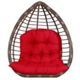 thumbnail image 2 of Cesta colgante con forma de huevo y cojín para silla Srutirbo, color rojo, 2 of 7