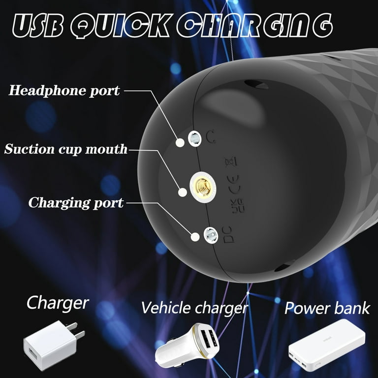 AYIYUN Male Masturbators Cup Sex Toys with Thrusting & Rotating Modes and  Suction Cup, 3D Textured Automatic Stroker Adult Toy for Men Self Pleasure  Sexual Masturbation - Walmart.com