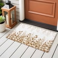 thumbnail image 4 of 2x3 Ft Entryway Area Rug, Eucalyptus Leaves Kitchen Rug Runner Washable Floor Mat, Spring Plants Country Yellow Non Slip Indoor Door Mat Throw Carpet for Bathroom Living Room Bedroom, 4 of 8