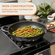 Supor 12.6 inch Metal Utensil Safe Iron Wok, FC32T11C