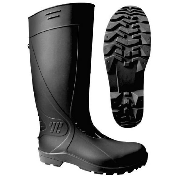 Bota Jardinera Negra #26 De Hule Toolcraft TC5164