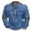Blue, variant on SRZYMJ Mens Pullover Sweatshirt 2024 Autumn Winter Men 3D Digital Printed Knitted Sweater Fabric Half Zip Crewneck
