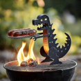 thumbnail image 1 of Funny Monster Grill Hotdog Roaster, Stainless Steel BBQ Grilling Gift, Fun Sausage Barbeque Meat Grill Accessories, Outdoor Grill Cooking Camping Tool, 1 of 3